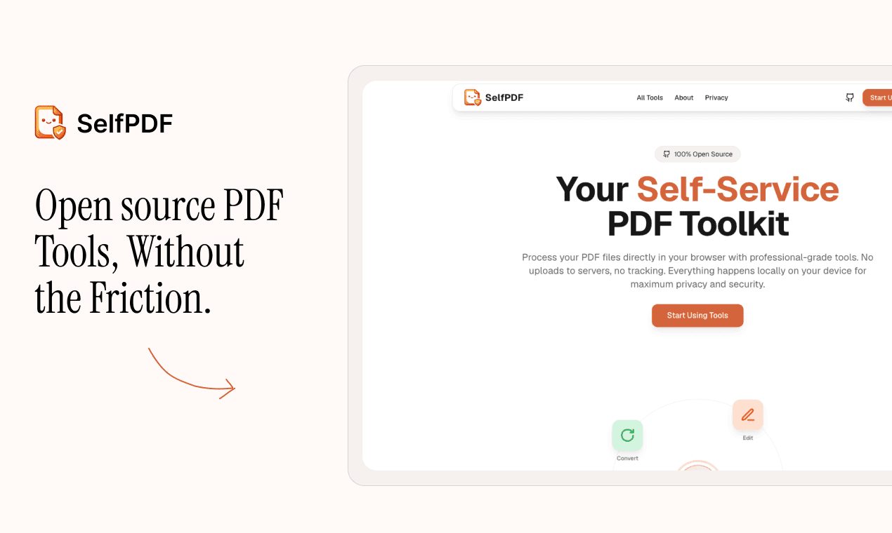 SelfPDF screenshot 1 of 2