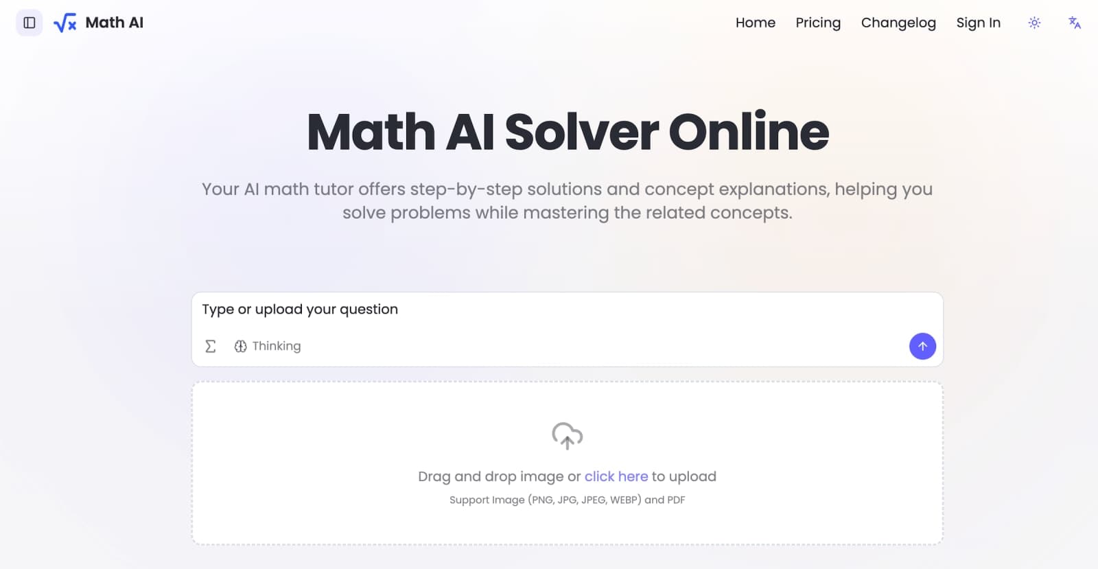 Math AI screenshot 1 of 1