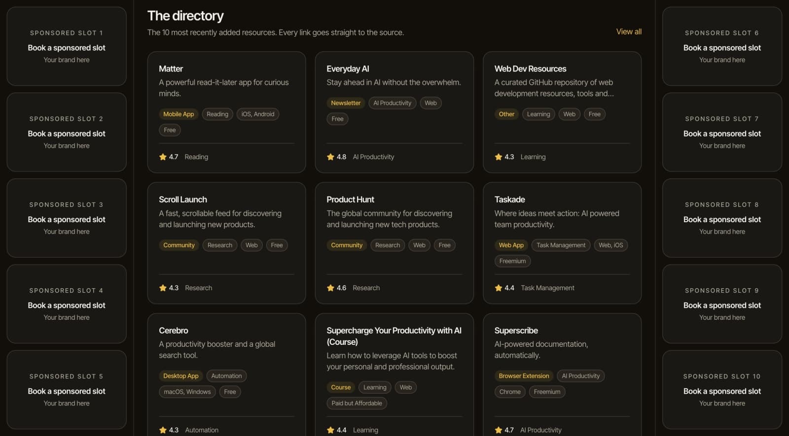 Best Productivity Resources screenshot 2 of 5
