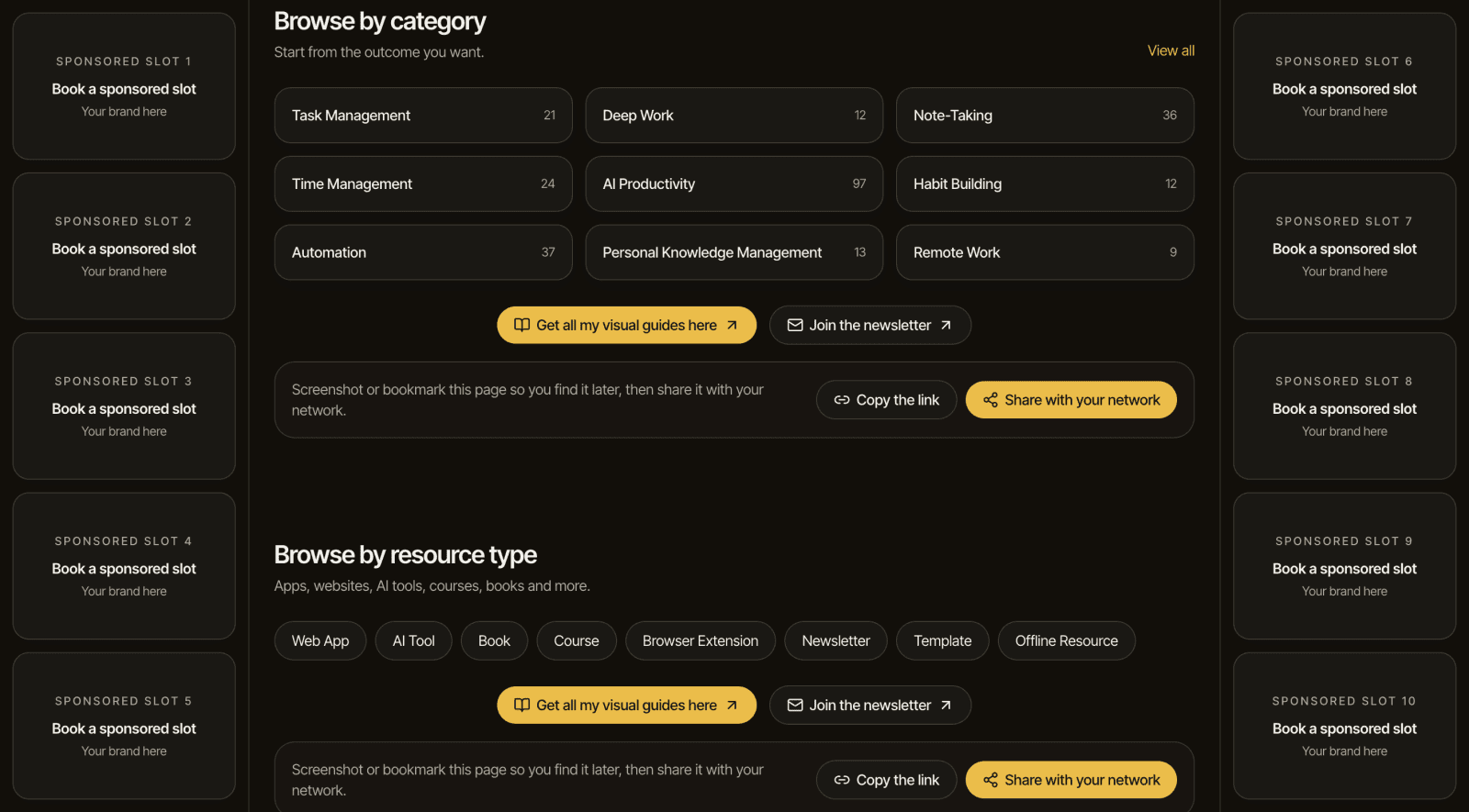 Best Productivity Resources screenshot 3 of 5