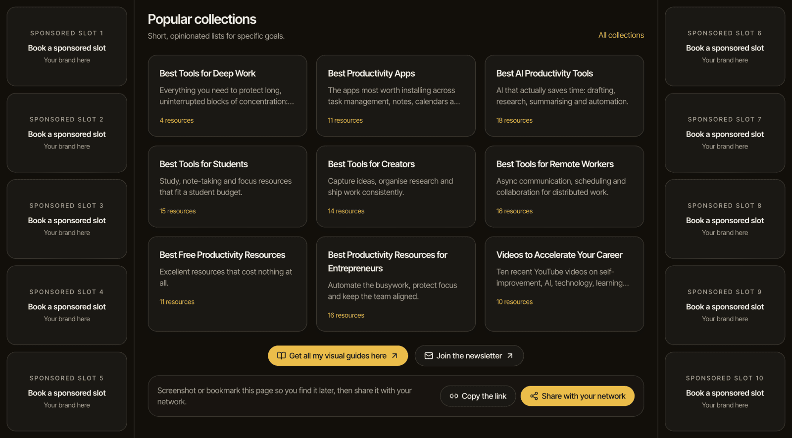 Best Productivity Resources screenshot 4 of 5