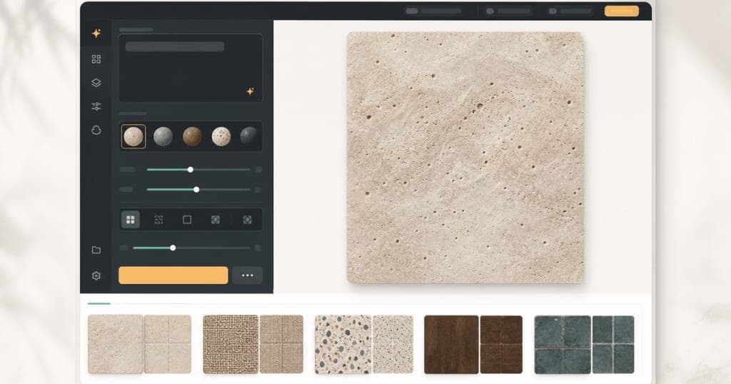 SeamlessCanvas AI - Create seamless textures and patterns easily