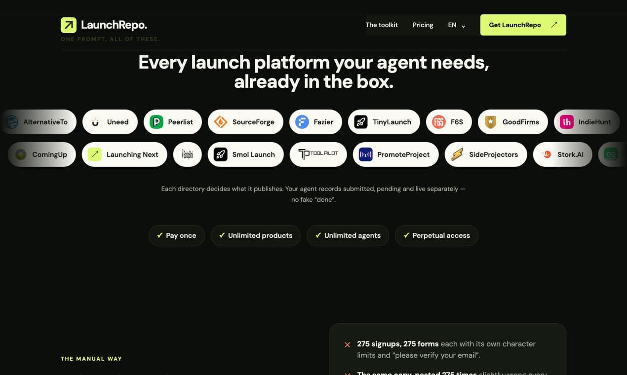 LaunchRepo screenshot 2 of 3