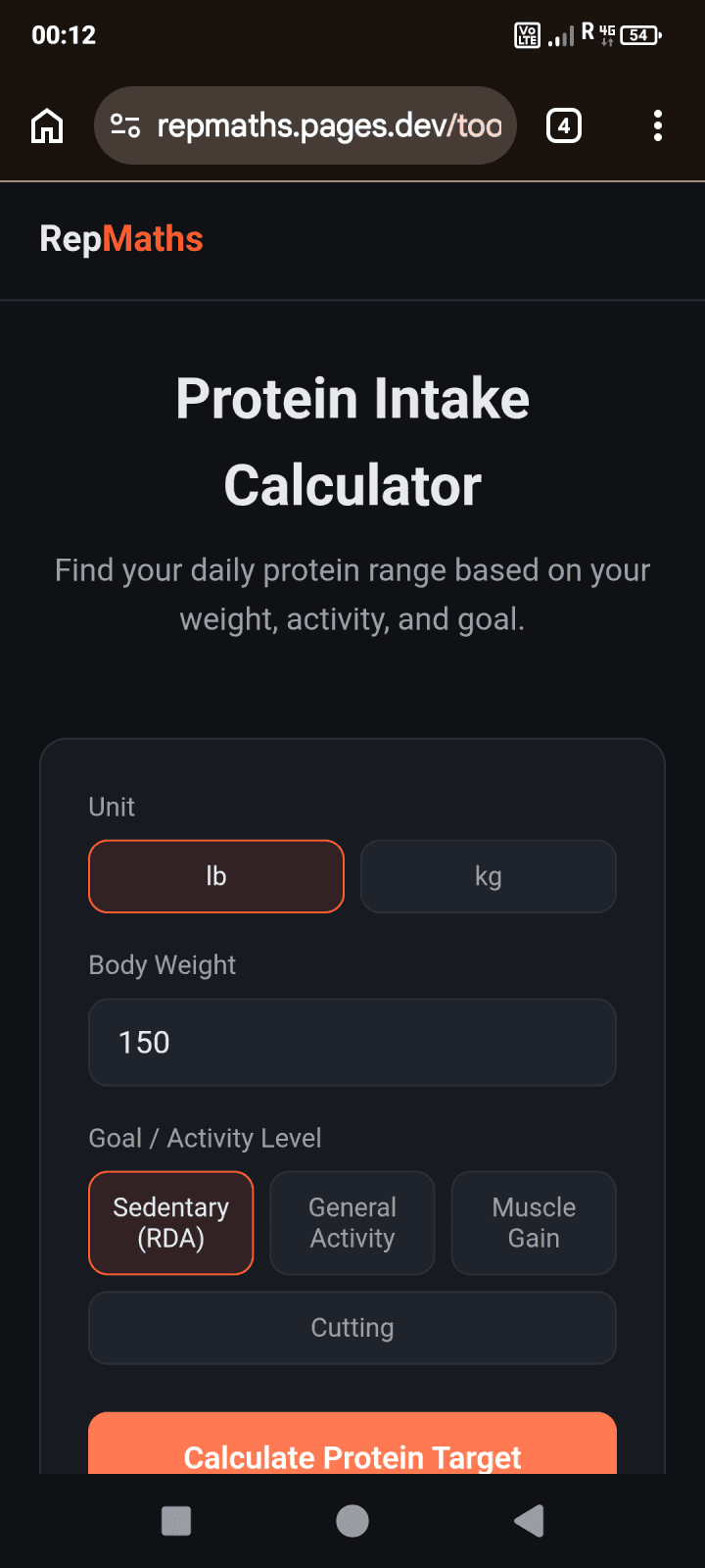 RepMaths screenshot 3 of 3