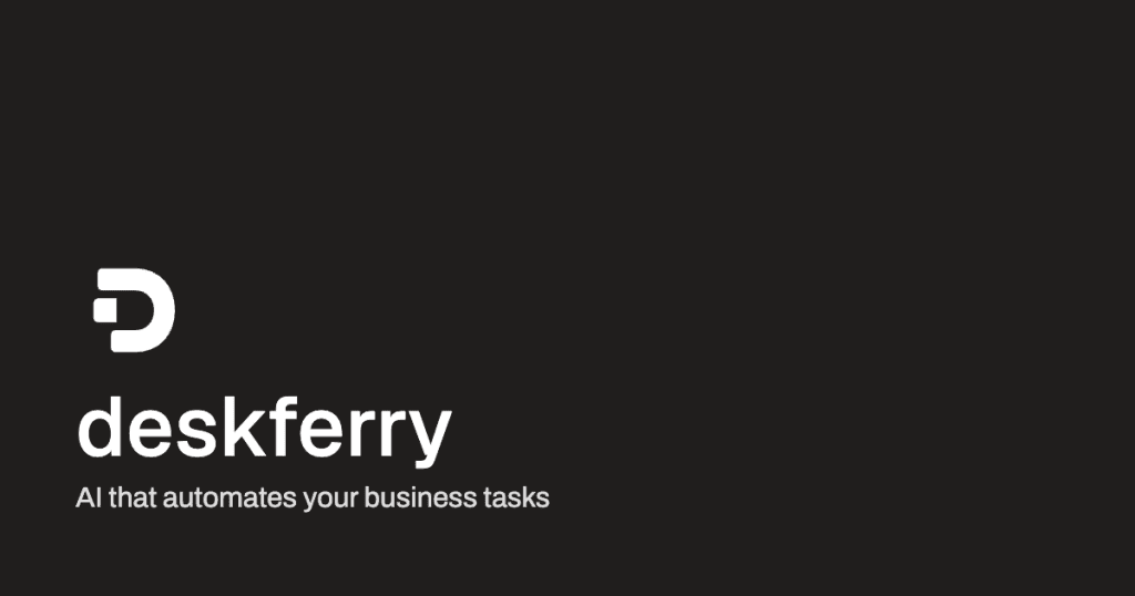 DeskFerry: Automate Your Business Operations with AI - cover