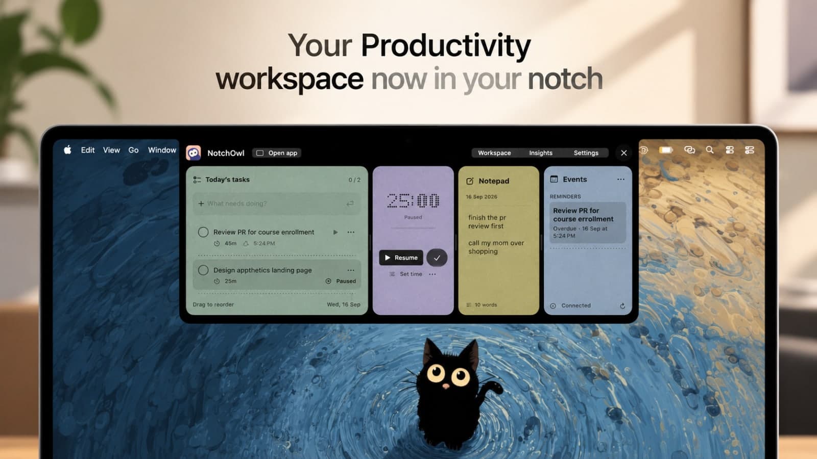 NotchOwl screenshot 1 of 1