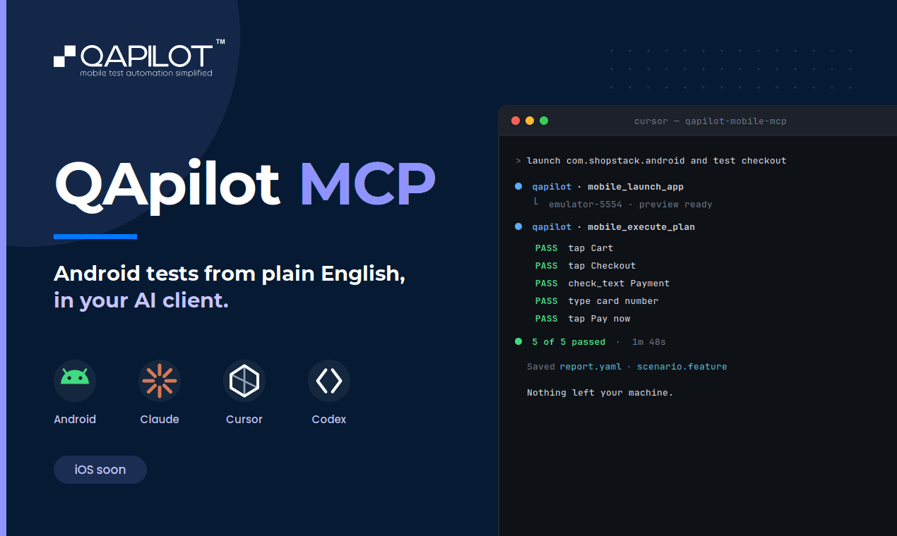 QApilot MCP CLI screenshot 1 of 4