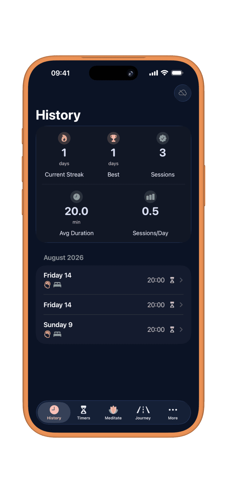 Mantra Meditation Timer screenshot 5 of 6