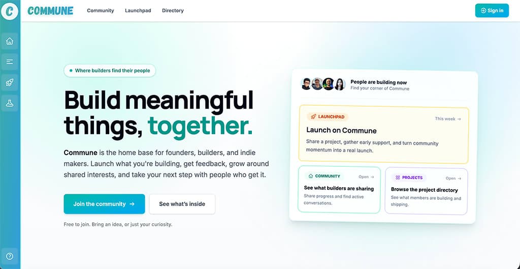 Commune screenshot 1 of 5