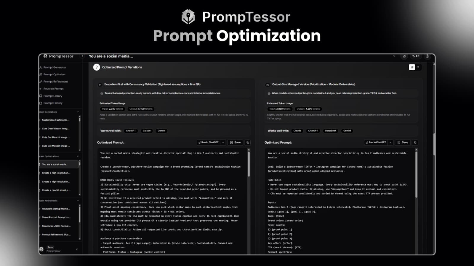 PrompTessor screenshot 3 of 6