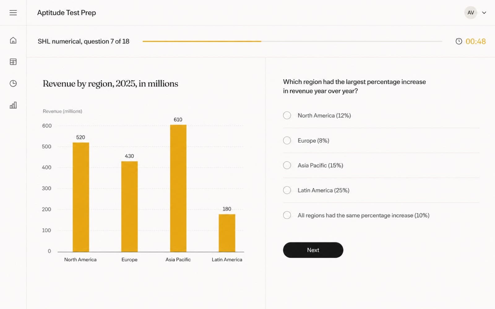 Aptitude Test Prep screenshot 2 of 3