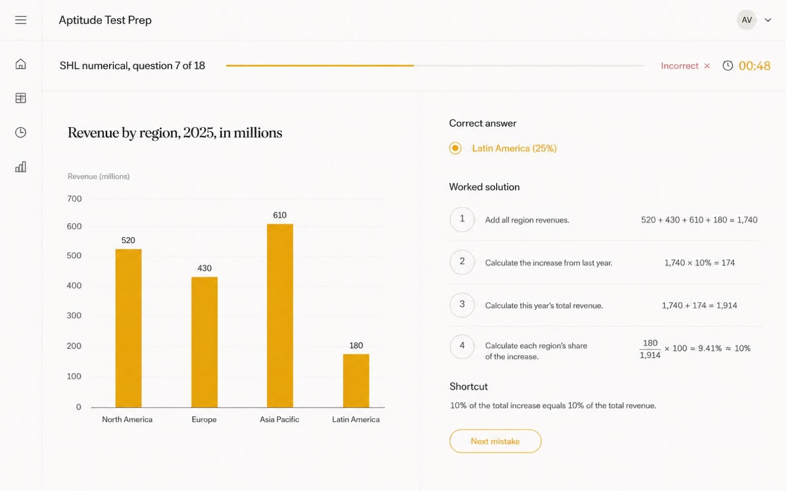 Aptitude Test Prep screenshot 3 of 3