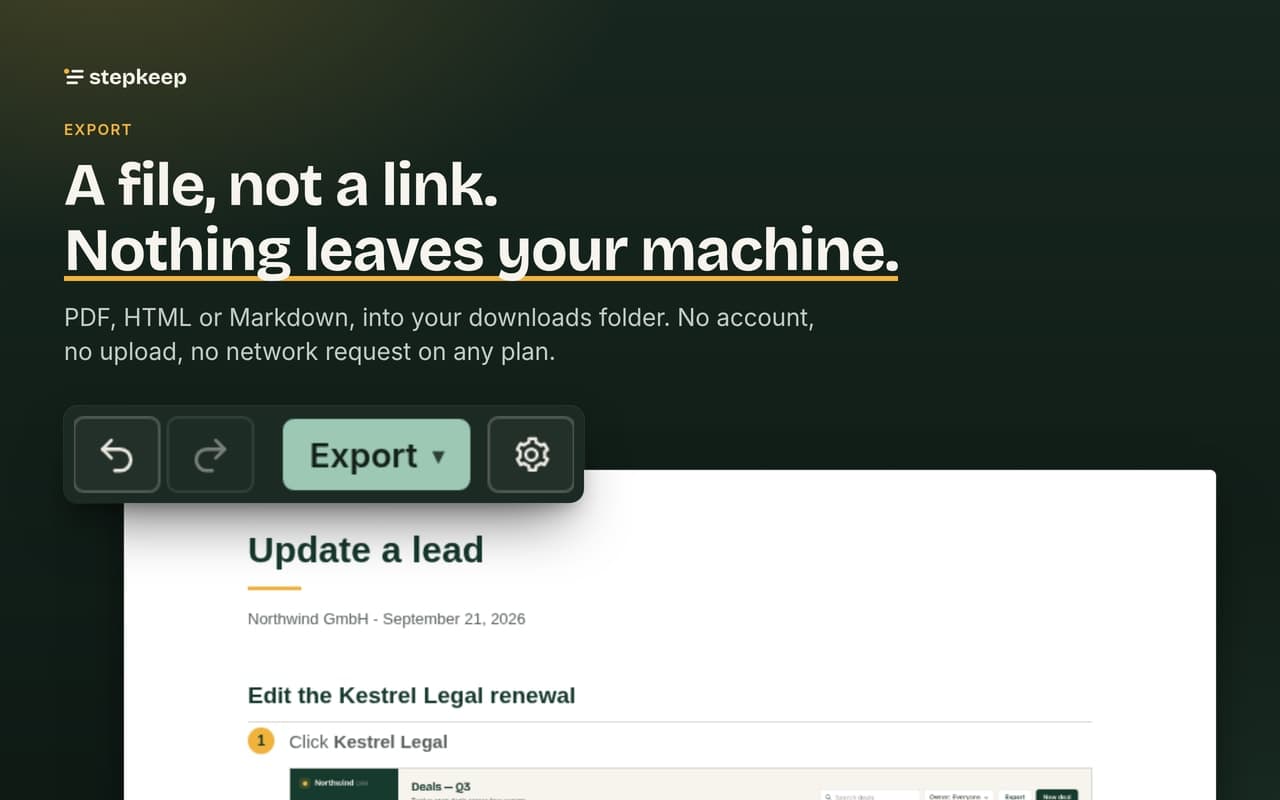stepkeep screenshot 2 of 5