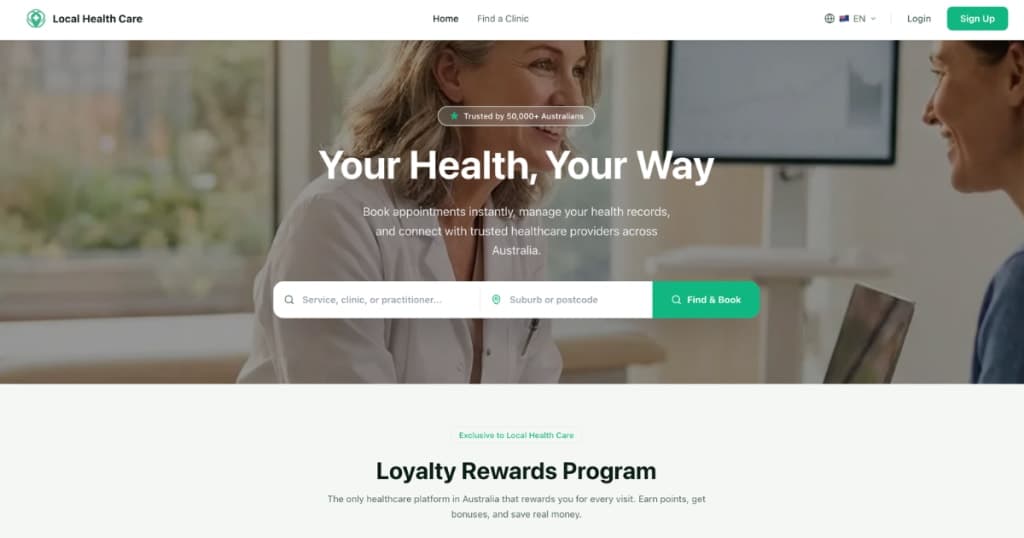 Local Health Care - Book Dental Appointments Online in WA