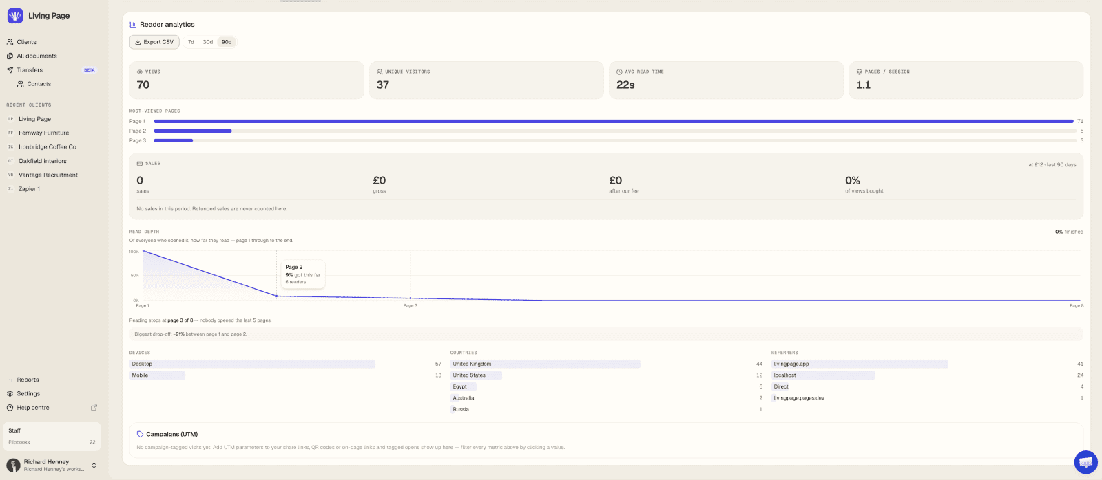Living Page screenshot 6 of 6
