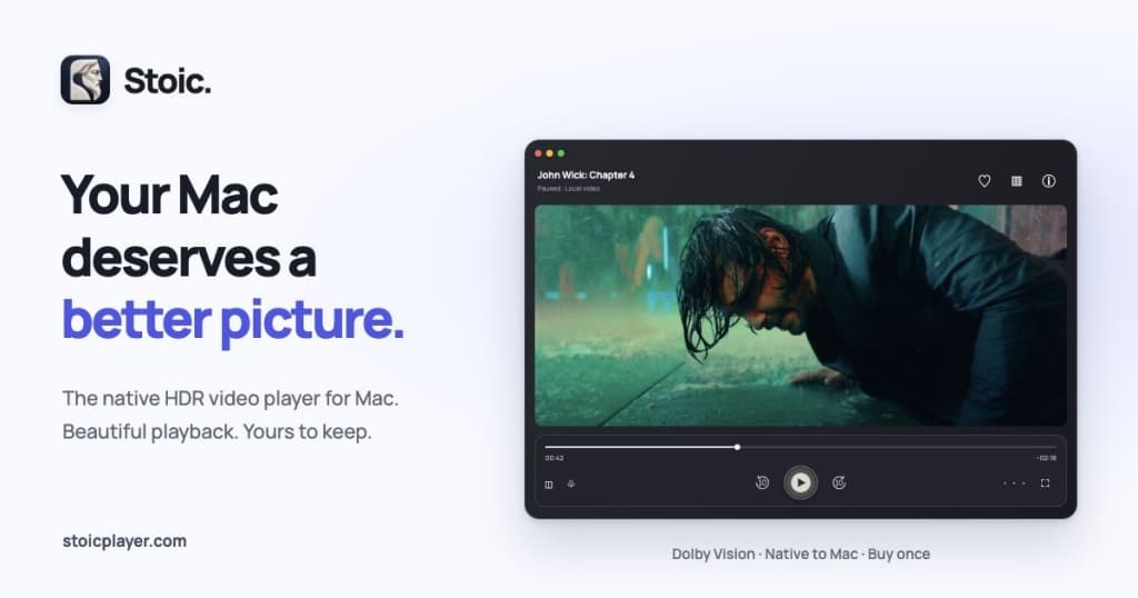 Elevate Your Viewing Experience with Stoic Player for Mac - cover