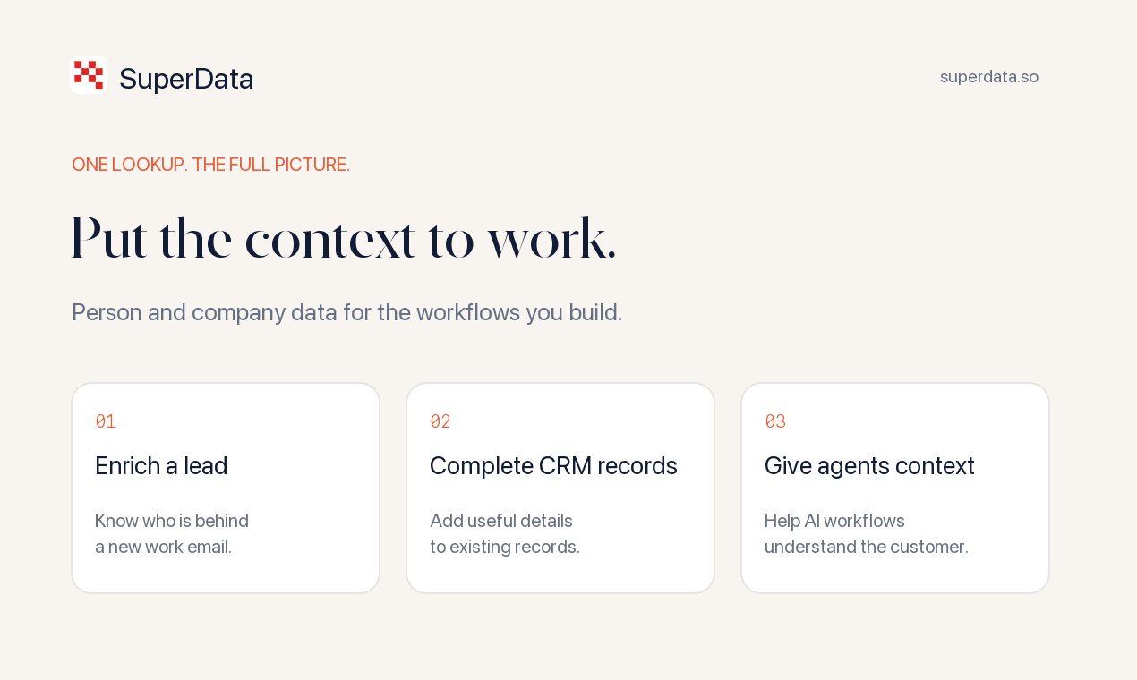 SuperData screenshot 3 of 3