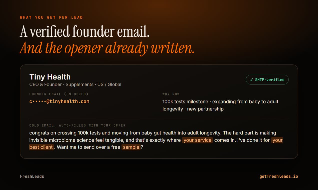 FreshLeads screenshot 2 of 3
