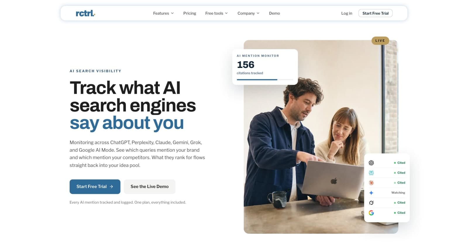 RankControl - Turn AI search into traffic for your site