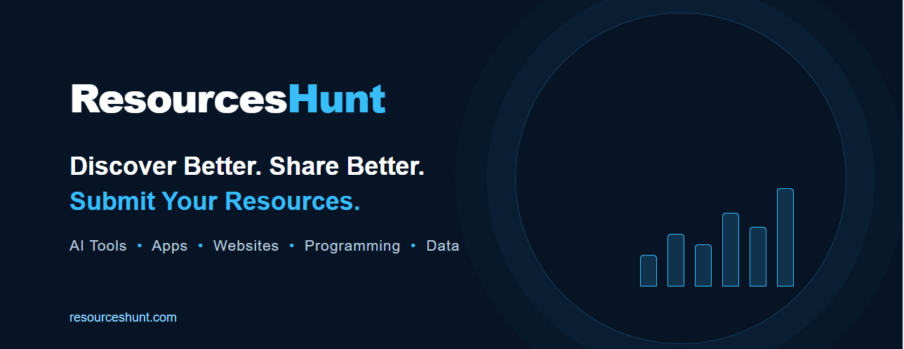 ResourcesHunt - Discover, Submit, Save and Share Useful Resources.