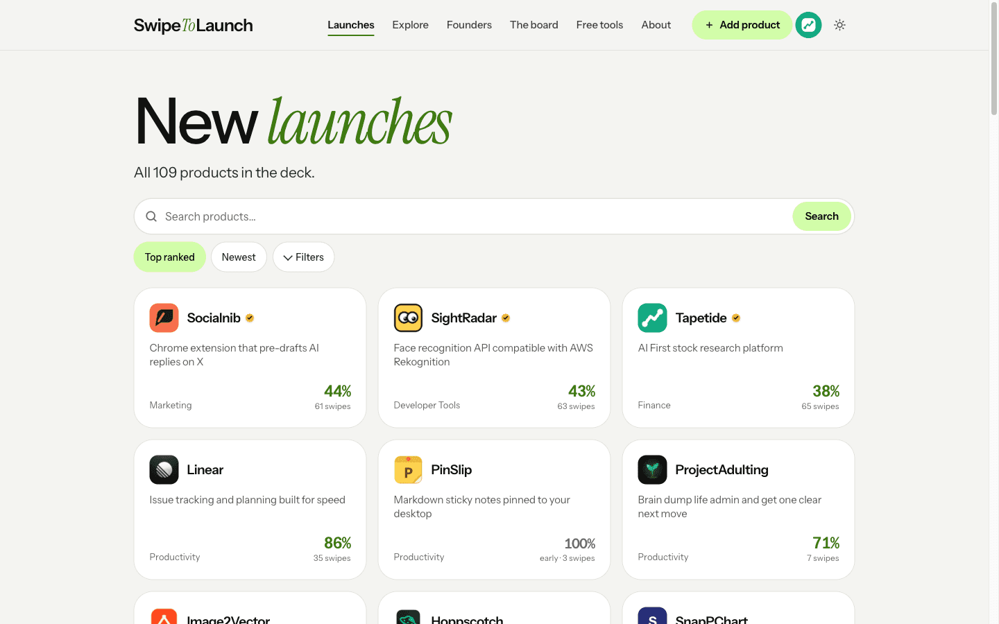 SwipeToLaunch screenshot 4 of 4