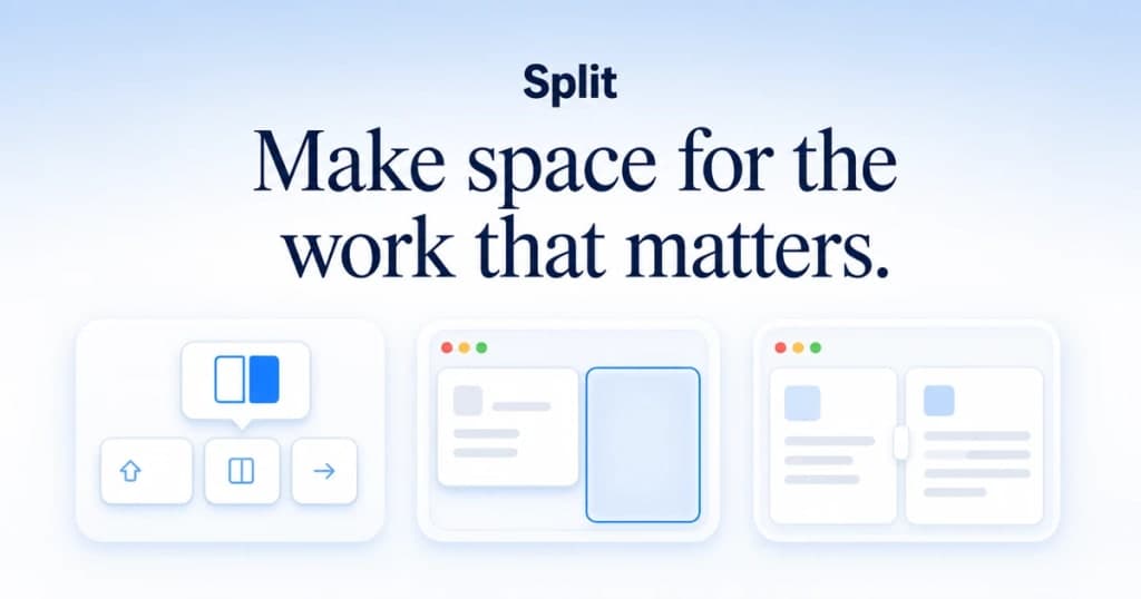 Split - Mac window manager: snap, ratios, linked resize
