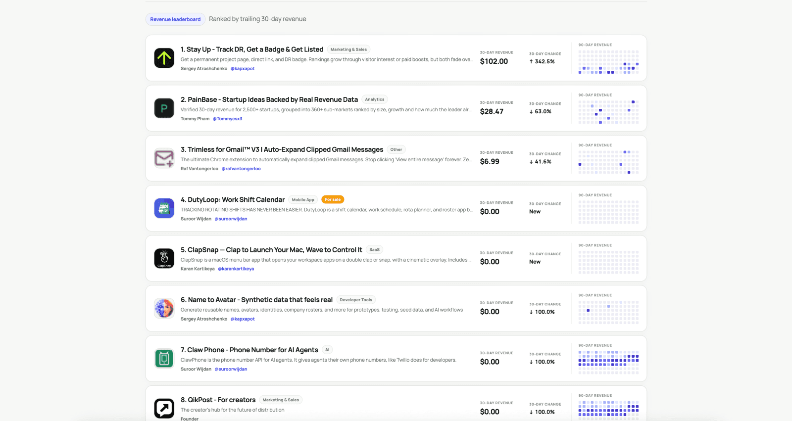 RevenueBug screenshot 3 of 3