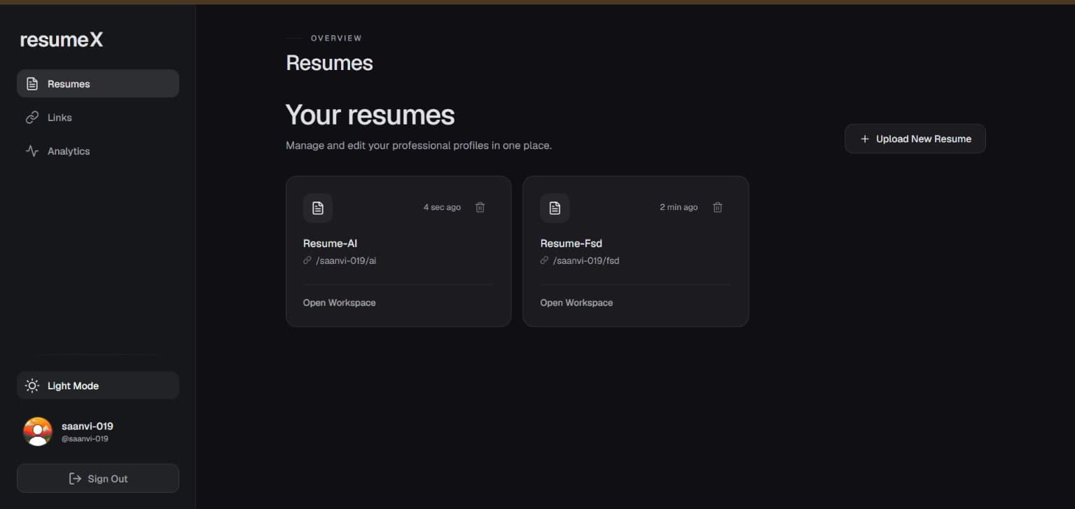 ResumeX screenshot 2 of 3