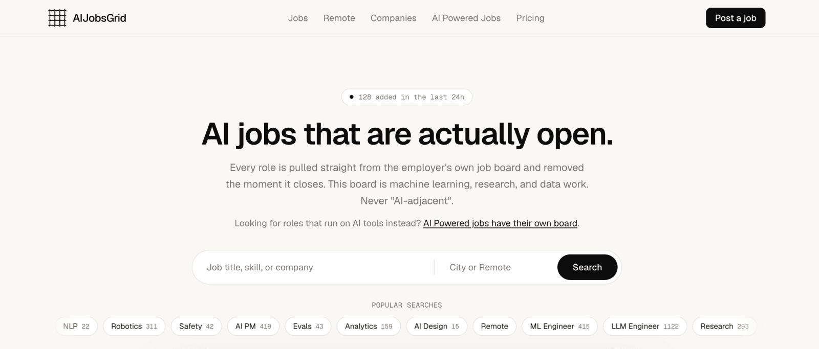 AIJobsGrid screenshot 1 of 2