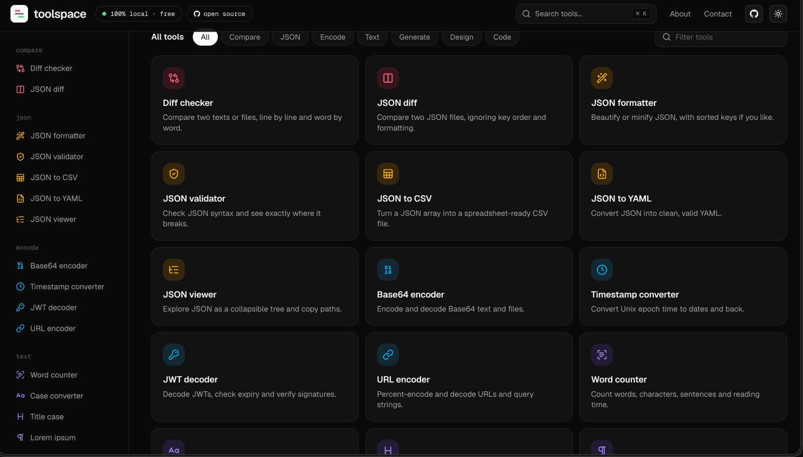 toolspace screenshot 3 of 3
