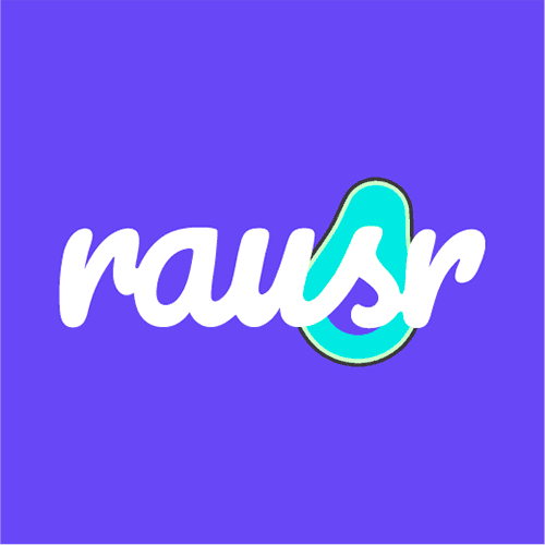 rausr - graphic design wiki (knowledge base) logo